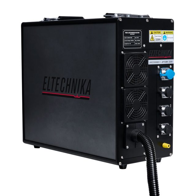 Eltechika fiber galvo laser engraving machine