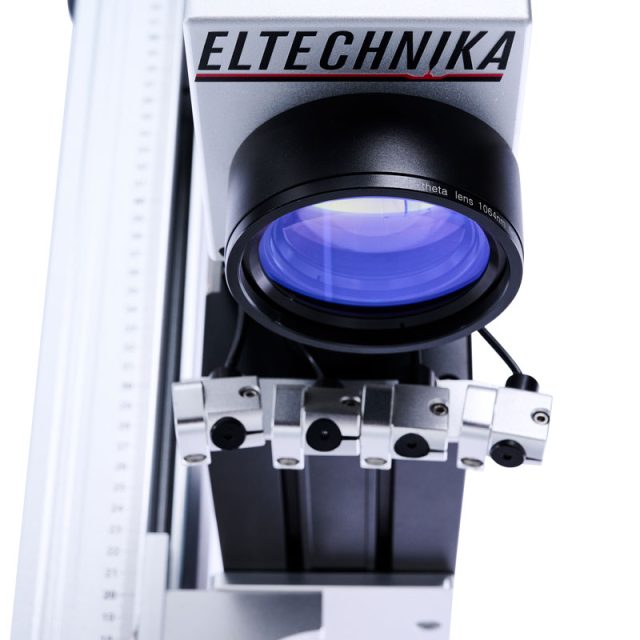 Eltechika fiber galvo laser engraving machine